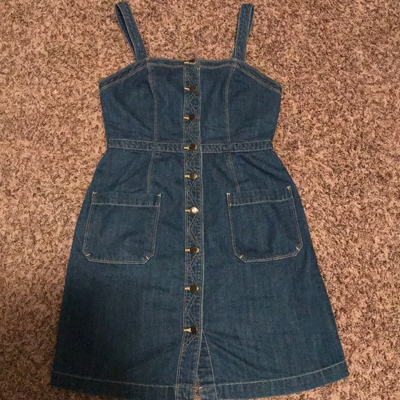 Old Navy Dresses & Skirts - Denim front button down dress. Size 2